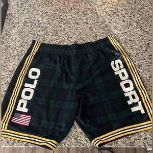 Ralph Lauren Polo sport shorts.